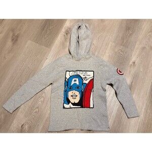 Zara Marvel kids hoodie sweater size 8